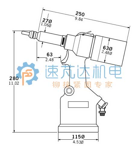 avdel鉚螺母槍